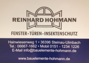 Reinhard Hohmann Sponsor
